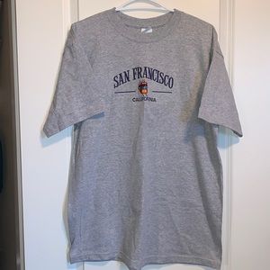 San Francisco California Embroidered T Shirt